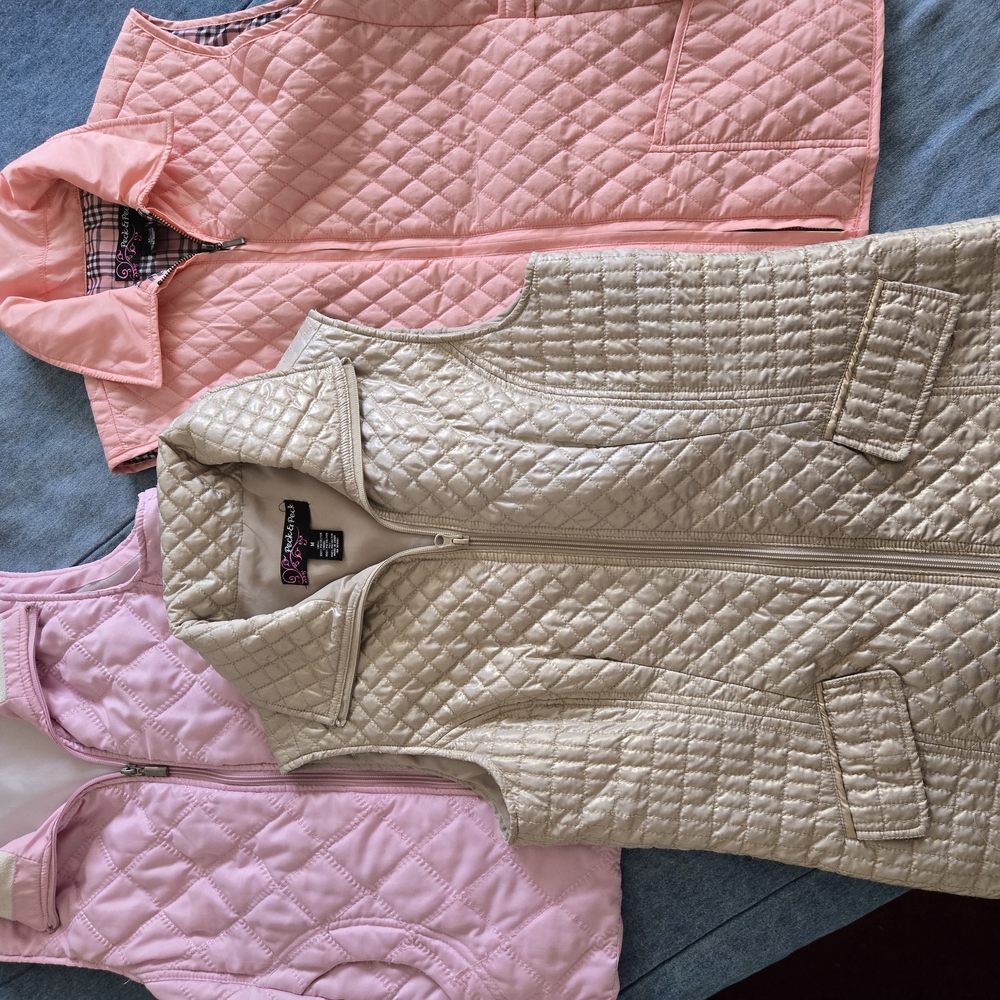 (1 ) Jane Ashley & (2) Peck & Peck Vests